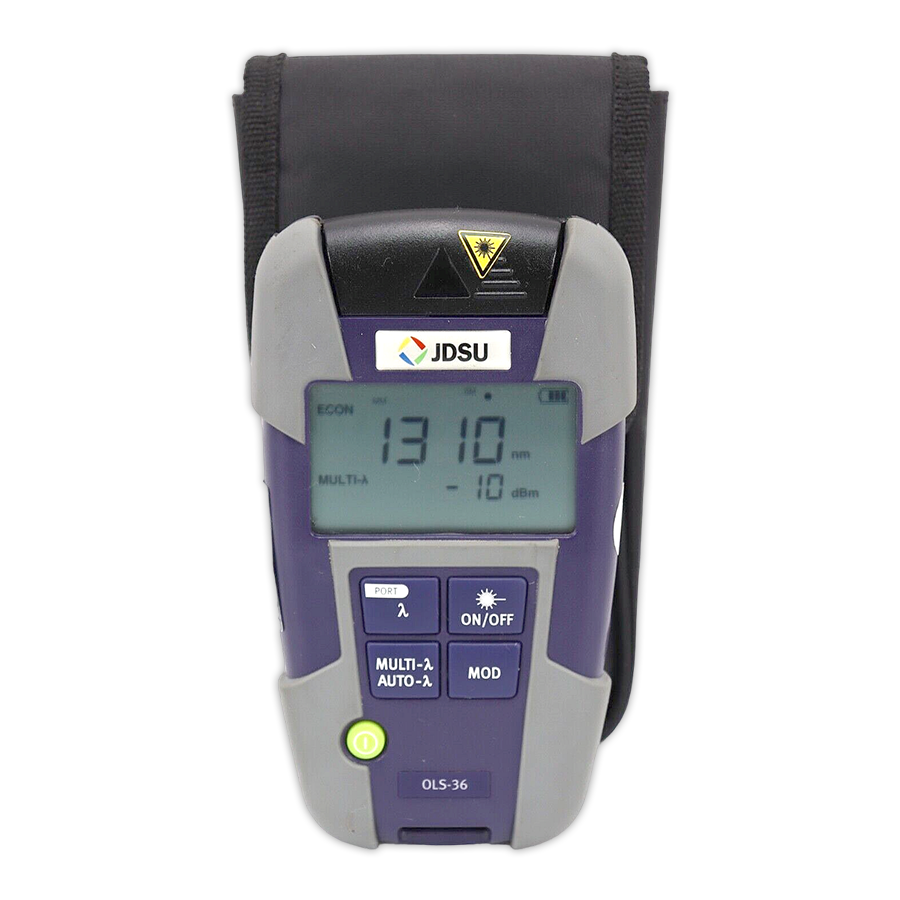 JDSU Acterna OLS-36 1310/1550 SM Fiber Optic Light Source OLS 36 2303/23