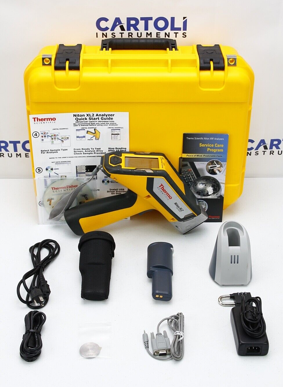 Thermo Scientific Niton XL2 800 XRF W/ General Metals, Consumer goods, Creamics
