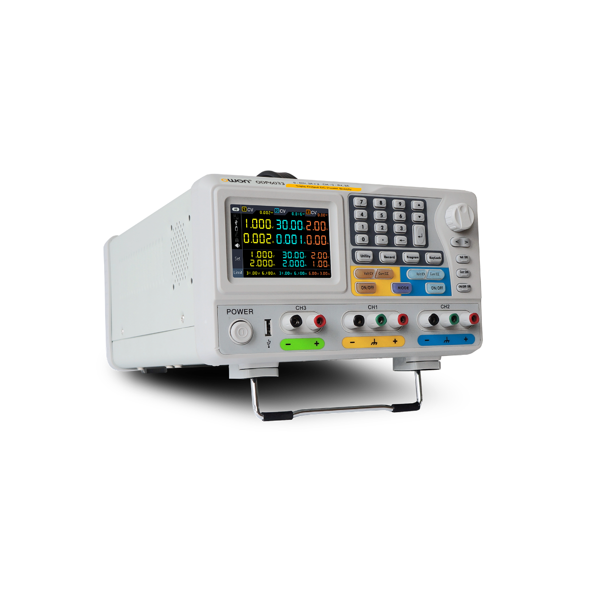 OWON ODP6033 198W 0-60V/0-3A 2-Channels 0-6V/0-3A DC Power Supply