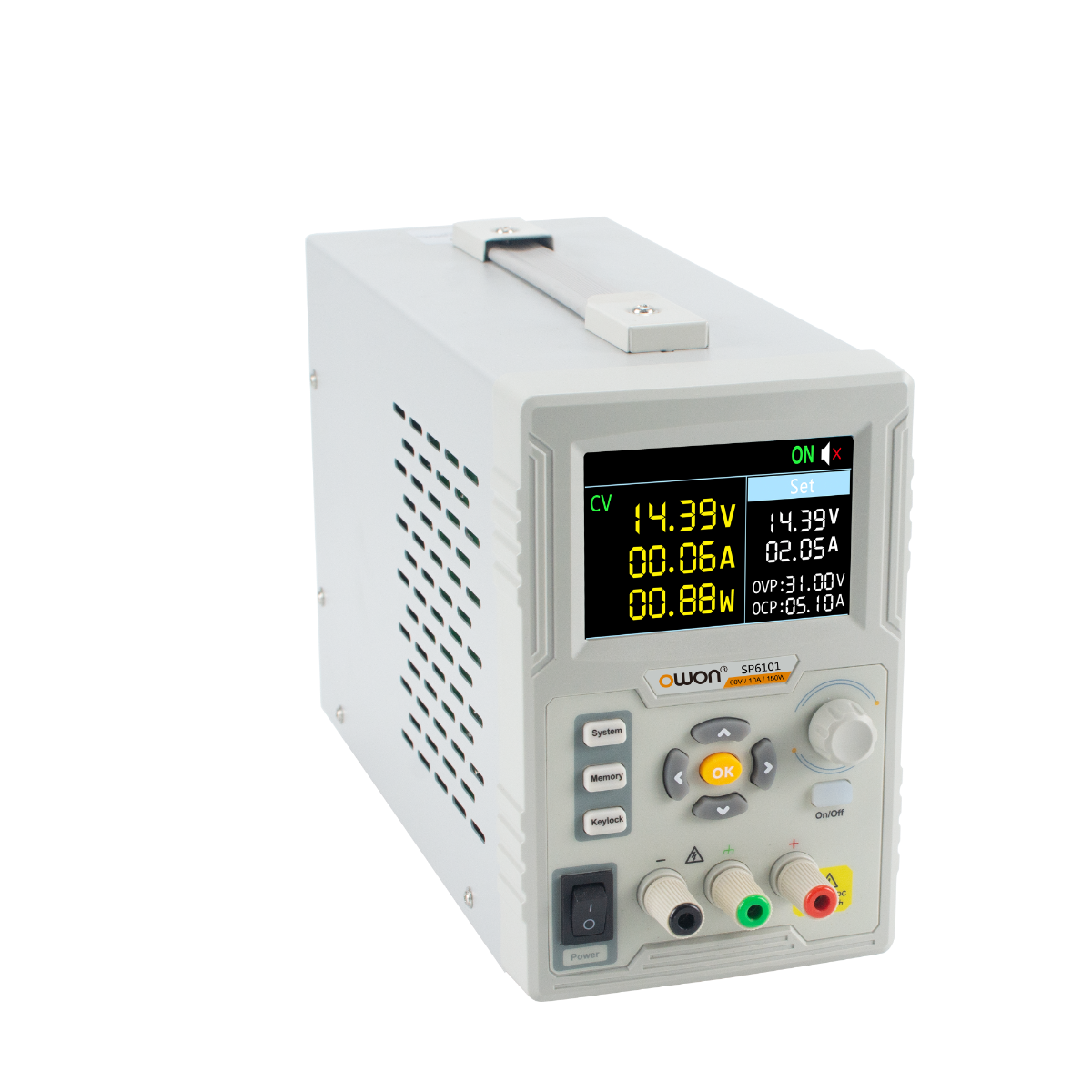 OWON SP6101 150W 0-60V/0-10A Liner DC Power Supply
