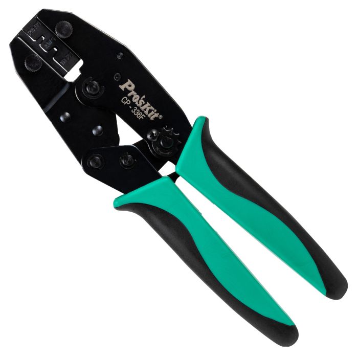 Eclipse Tools Pro'sKit Lunar Crimper for Open Barrel Terminals 30-18 AWG