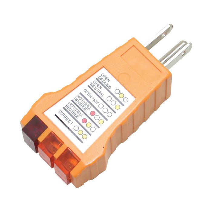 Eclipse Tools Pro'sKit Receptacle Tester - Standard Outlets