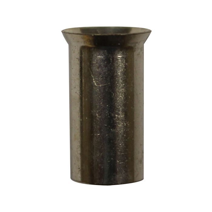 Eclipse Tools Pro'sKit Uninsulated Wire Ferrules, 2 AWG x 18mm, 100 pcs