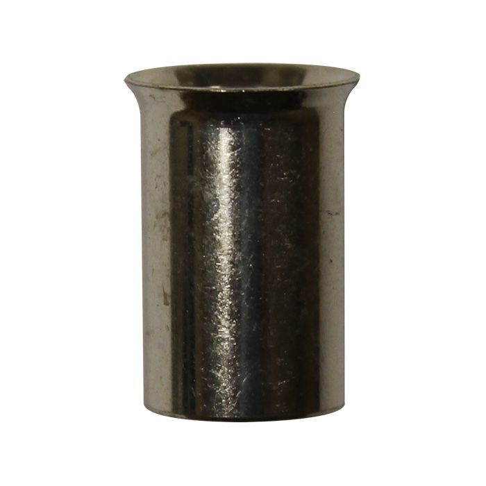 Eclipse Tools Pro'sKit Uninsulated Wire Ferrules, 1/0 AWG x 18mm, 100 pcs