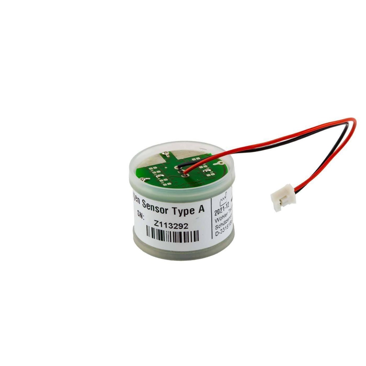 WOHLER A450L/A450 O2 Sensor (0.0 to 21.0 % Vol)