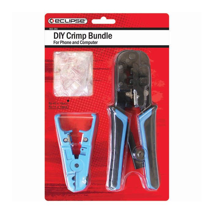 Eclipse Tools Pro'sKit Crimp Bundle for Phone and Computer