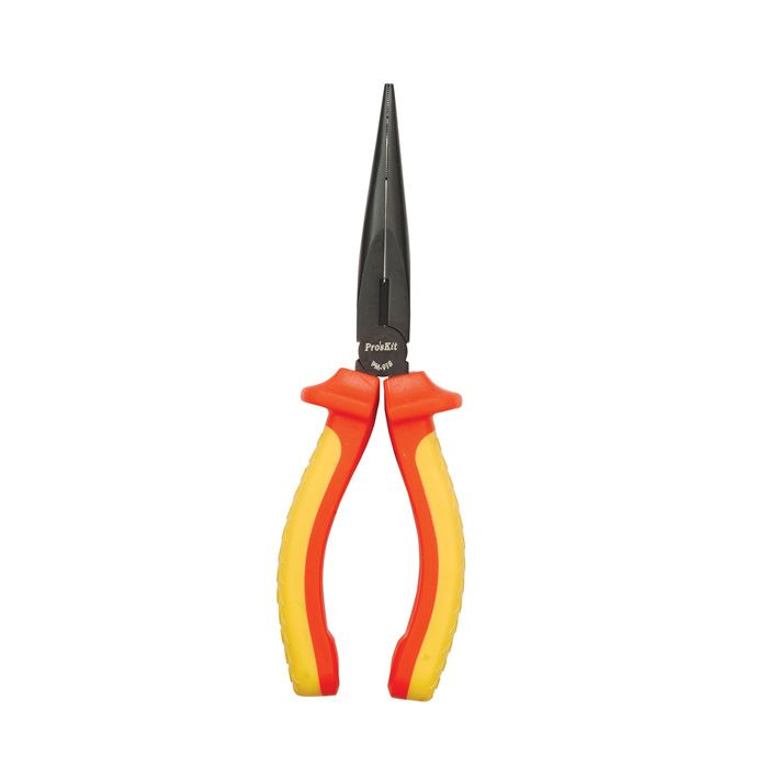 Eclipse Tools Pro'sKit 1000V Insulated Long-nosed Pliers - 7-3/4"