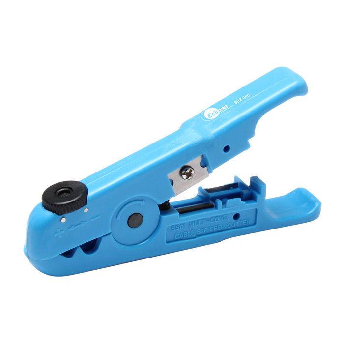 Eclipse Tools Pro'sKit Universal Cable Stripper for Coax, Telecom, Network Cables