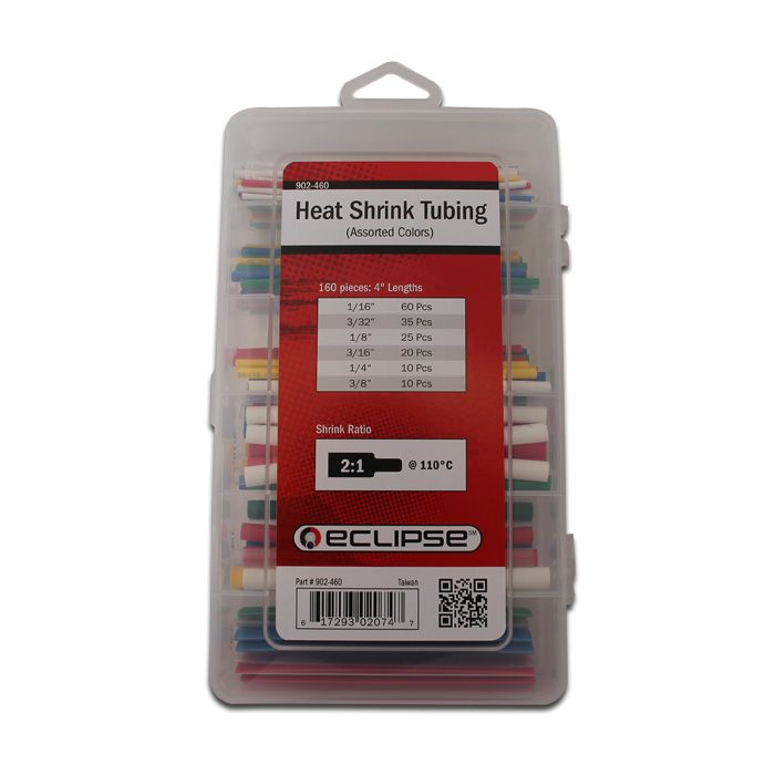 Eclipse Tools Pro'sKit Heat Shrink Tubing - Assorted Colors