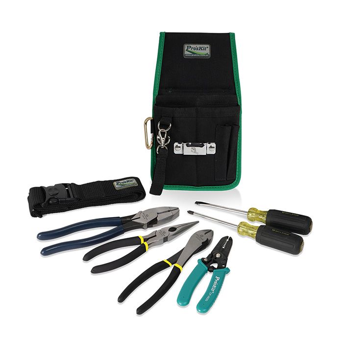 Eclipse Tools Pro'sKit 8 Pc Electrician Tool Kit