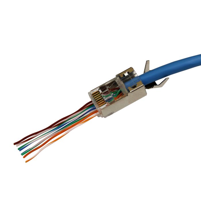 Eclipse Tools Pro'sKit BULK QuikThru RJ45 - CAT6 External Shielded
