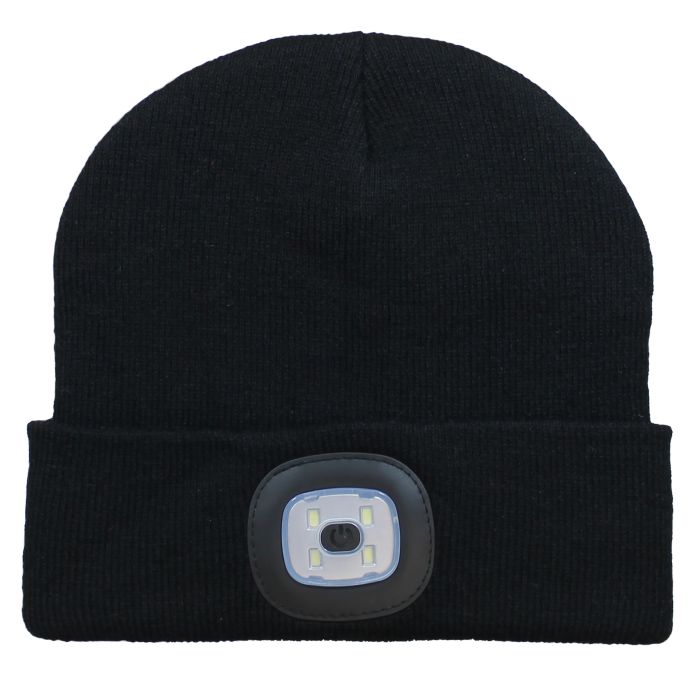 Eclipse Tools Pro'sKit USB LED Rechargeable Beanie Headlight Black