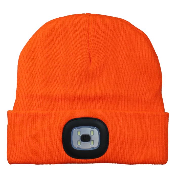 Eclipse Tools Pro'sKit USB LED Rechargeable Beanie Headlight Orange