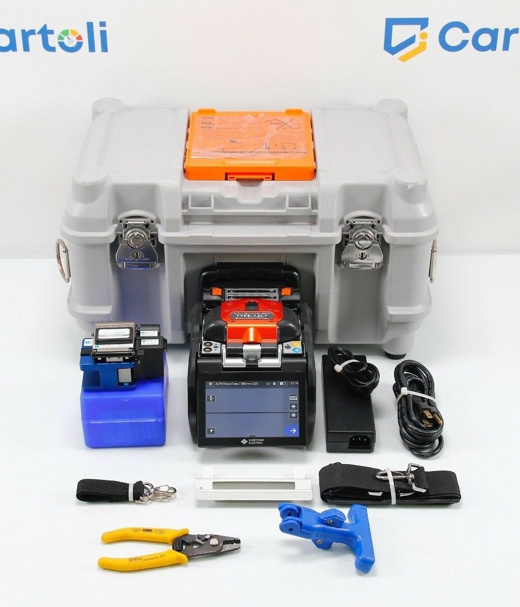 Sumitomo TYPE-72C+ High Definition Core Aligning fusion splicer With FC-6S