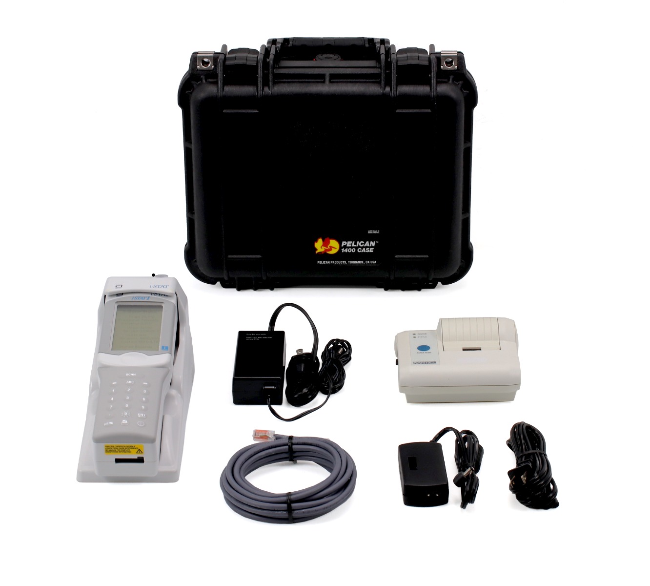 Abbott i-STAT 1 Wireless 300-G Handheld Blood Analyzer w/ Updated Software, Printer & DRC