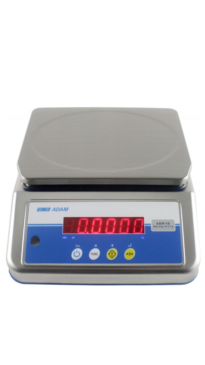 Adam Equipment ABW 32S Aqua Stainless Steel Washdown Scales
