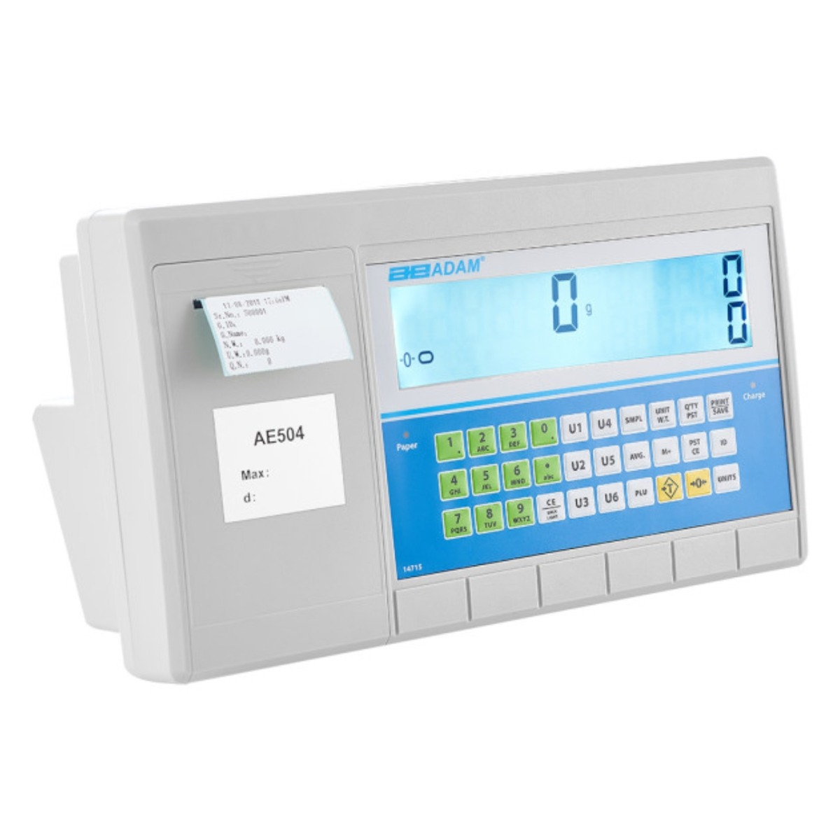 Adam Equipment AE 504 Advanced Label Printing Indicator