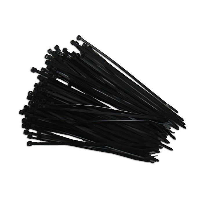  Eclipse Tools Pro'sKit Cable Tie - Black - 7-7/8" X .14" - Bag of 100 pcs