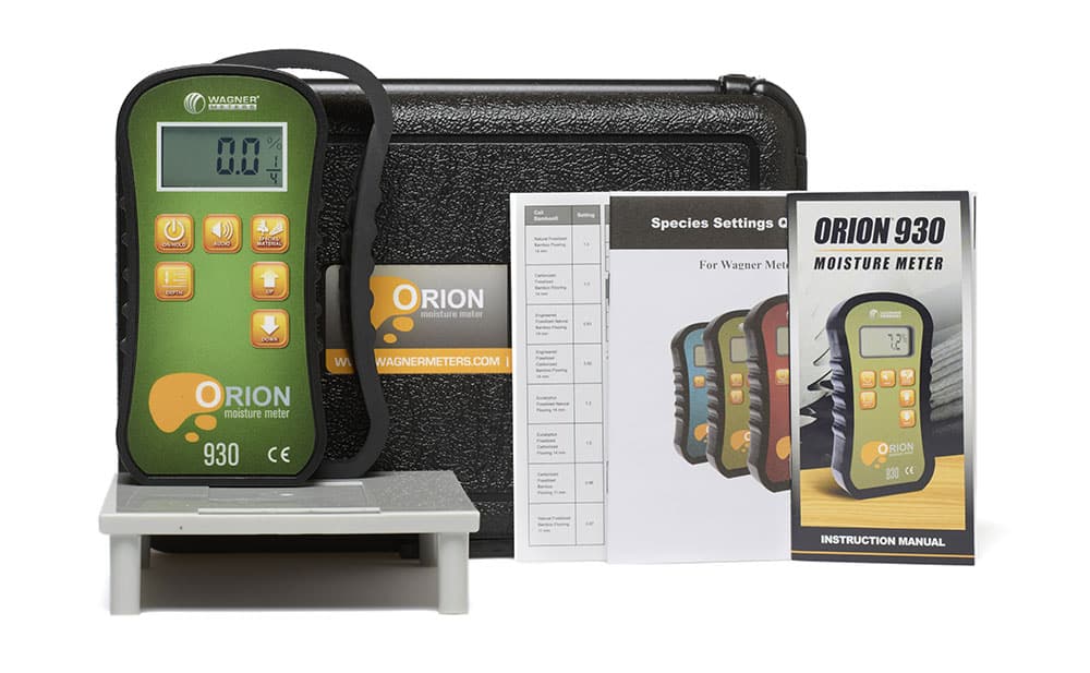 Wagner Meters Orion® 930 Dual Depth Pinless Wood Moisture Meter Kit with Backlight