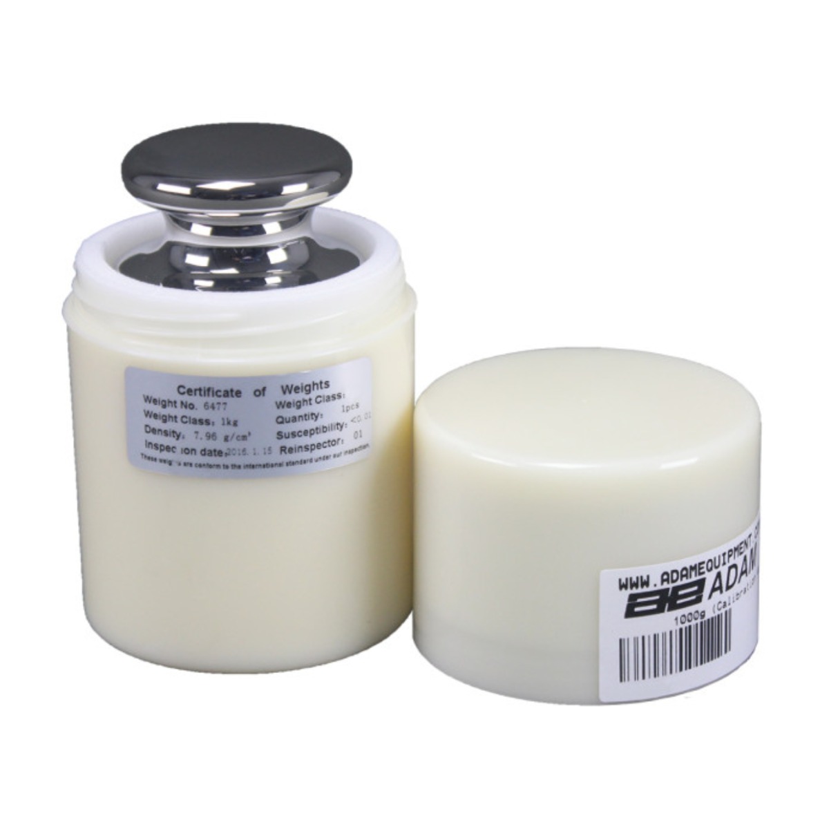 Adam Equipment ASTM 1 - 1000g Stainless Steel Calibration Weight