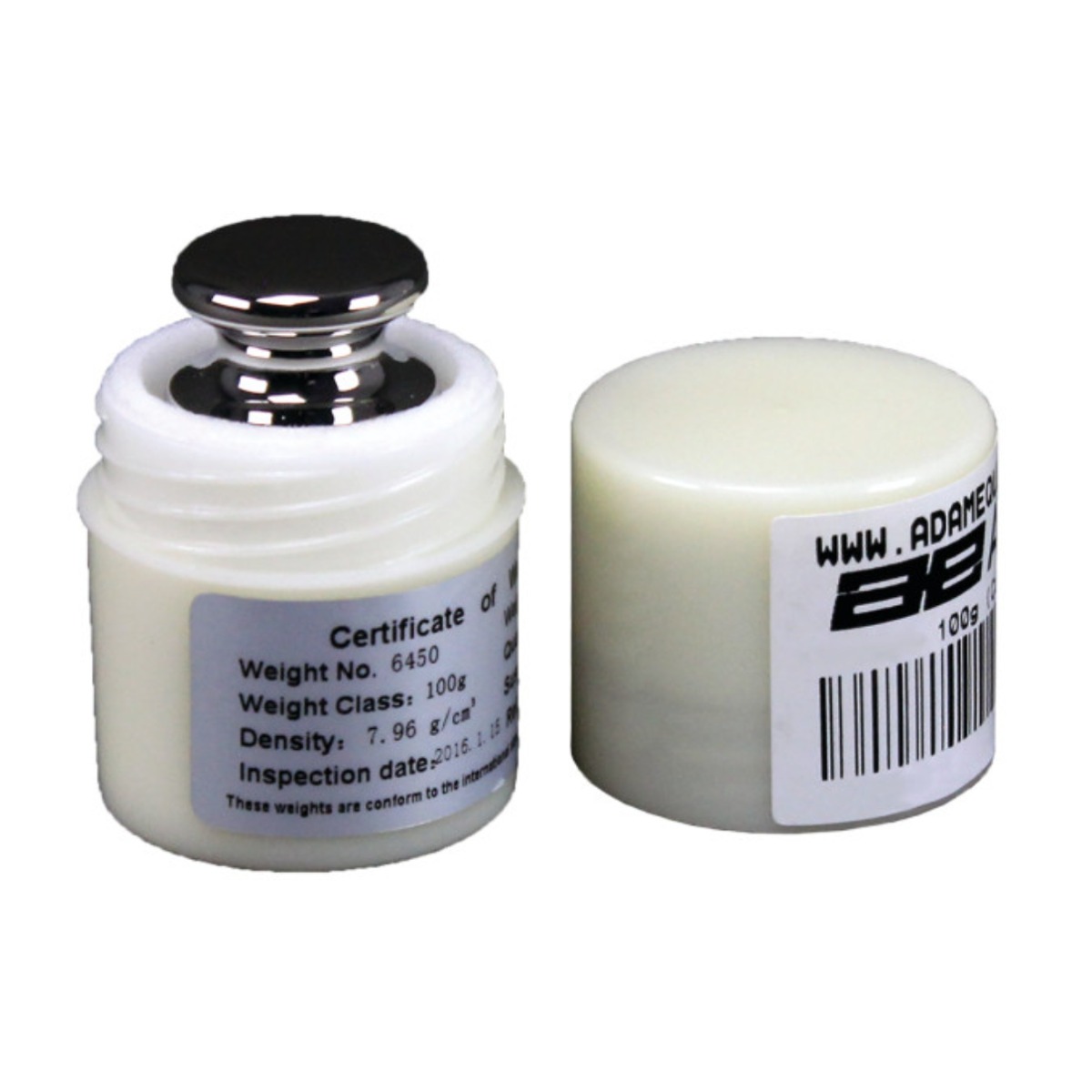 Adam Equipment ASTM 1 - 100g Stainless Steel Calibration Weight