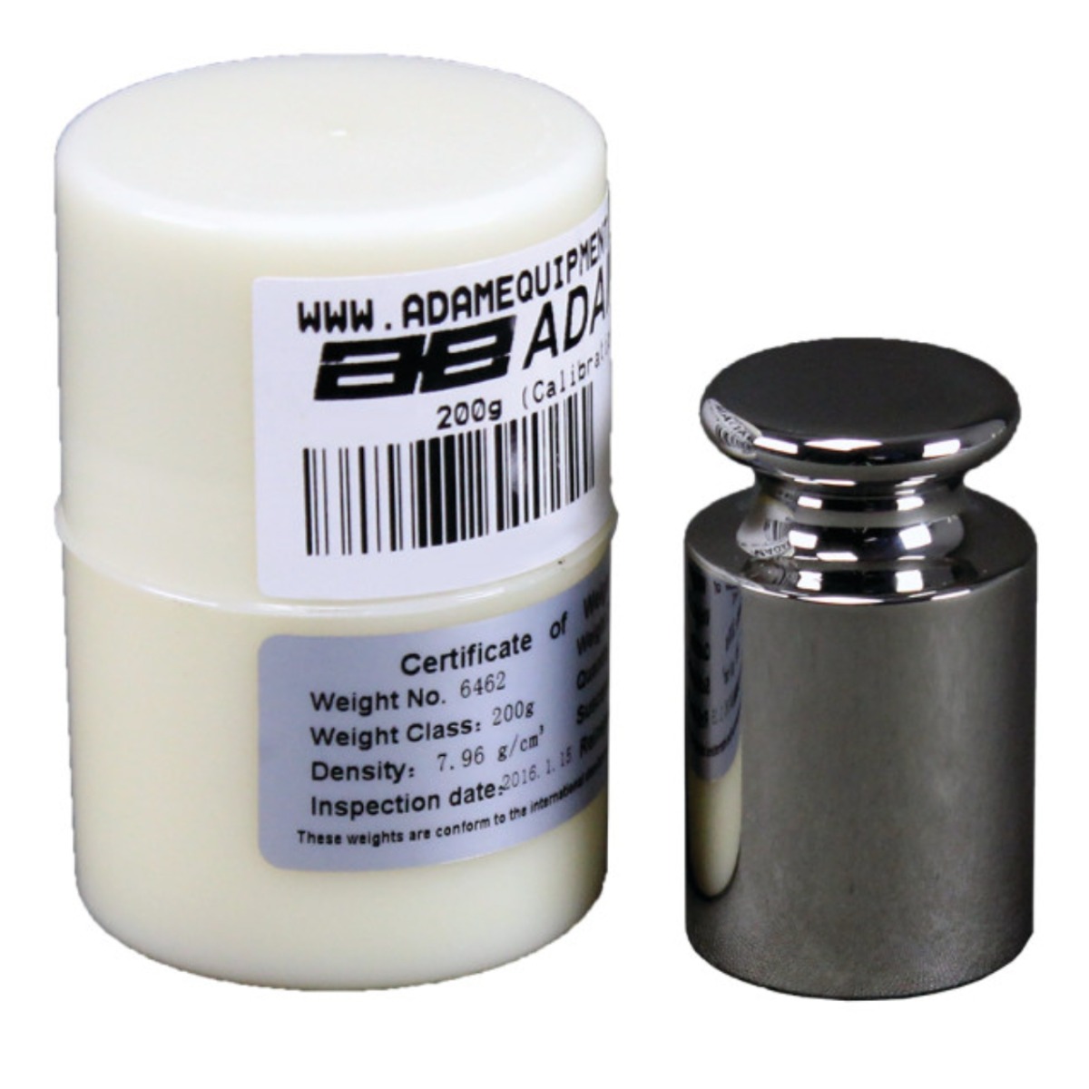 Adam Equipment ASTM 3 - 200g Stainless Steel Calibration Weight 