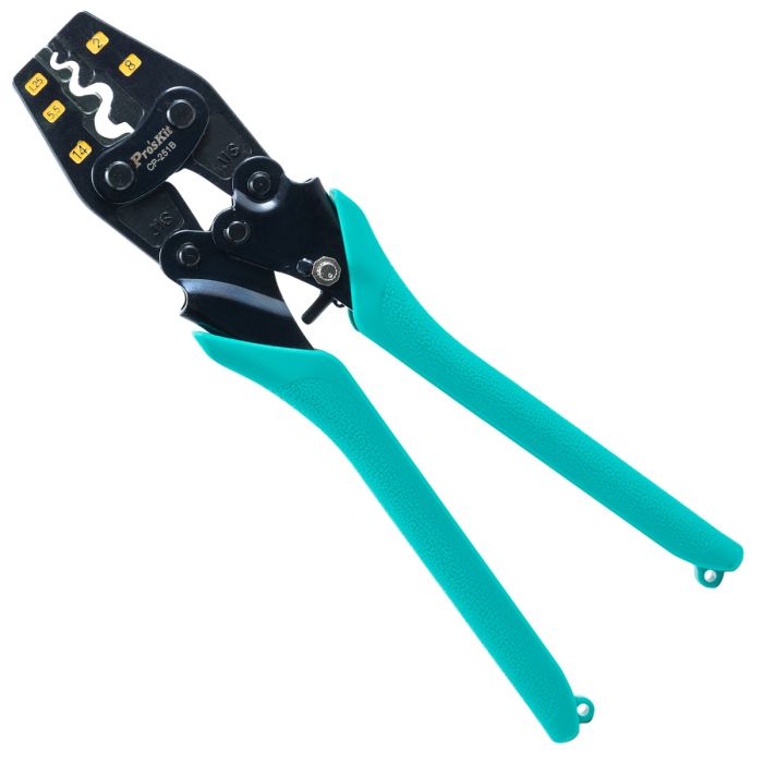 Eclipse Tools Pro'sKit Ratcheted Crimper for Non-Insulated Terminals AWG 22-6