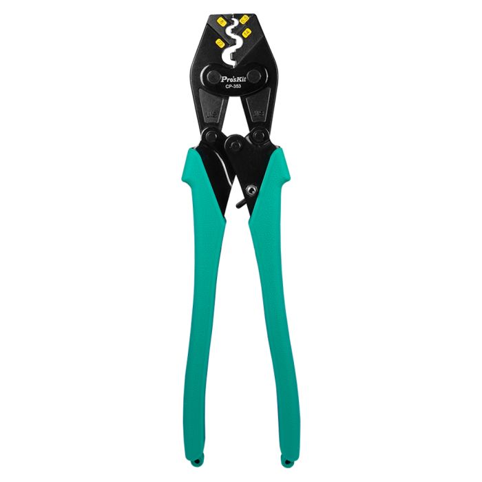 Eclipse Tools Pro'sKit Ratcheted Crimper for Non-Insulated Terminals AWG 12-4