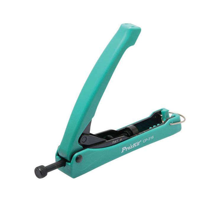 Eclipse Tools Pro'sKit Adjustable Compact Compression Tool for F, BNC, RCA