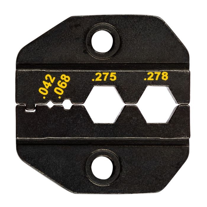 Eclipse Tools Lunar Series Die Set HDTV BNC/TNC  True 75 Ohm Coax  RG6/Belden 8281/1694A   Hex Sizes .042 SQ./.275/.278