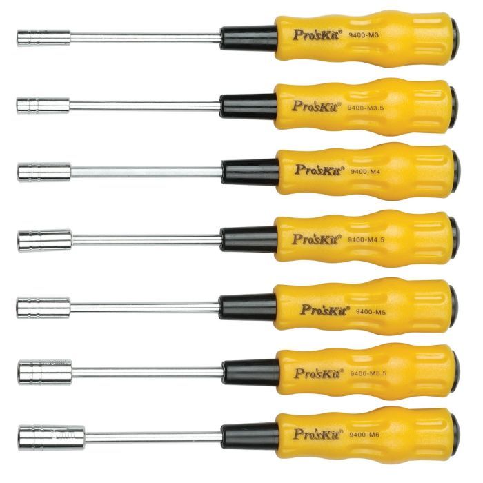 Eclipse Tools Pro'sKit 7 pcs Nut Driver Set