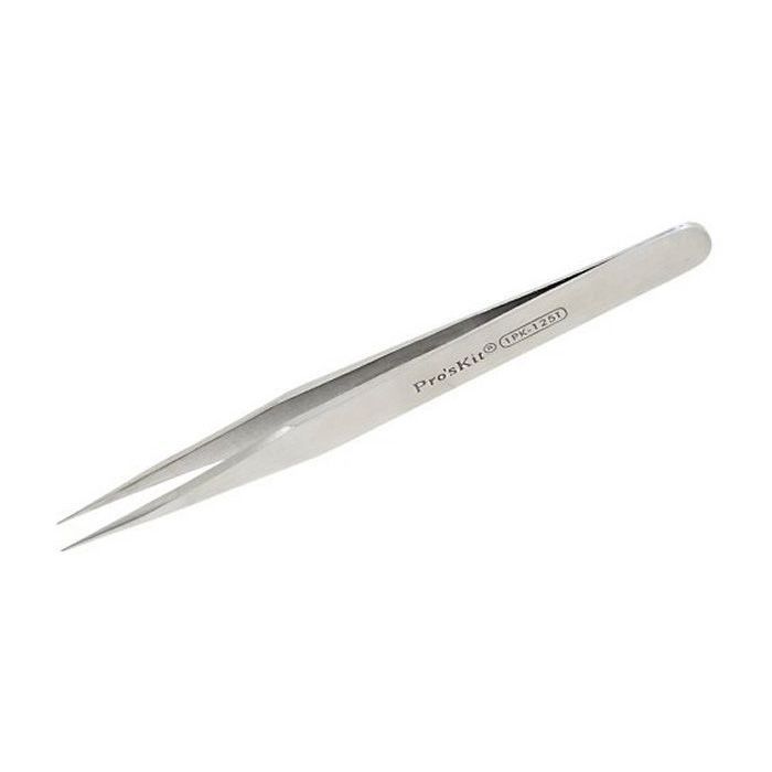 Eclipse Tools Pro'sKit Tweezer - Straight - Sharp