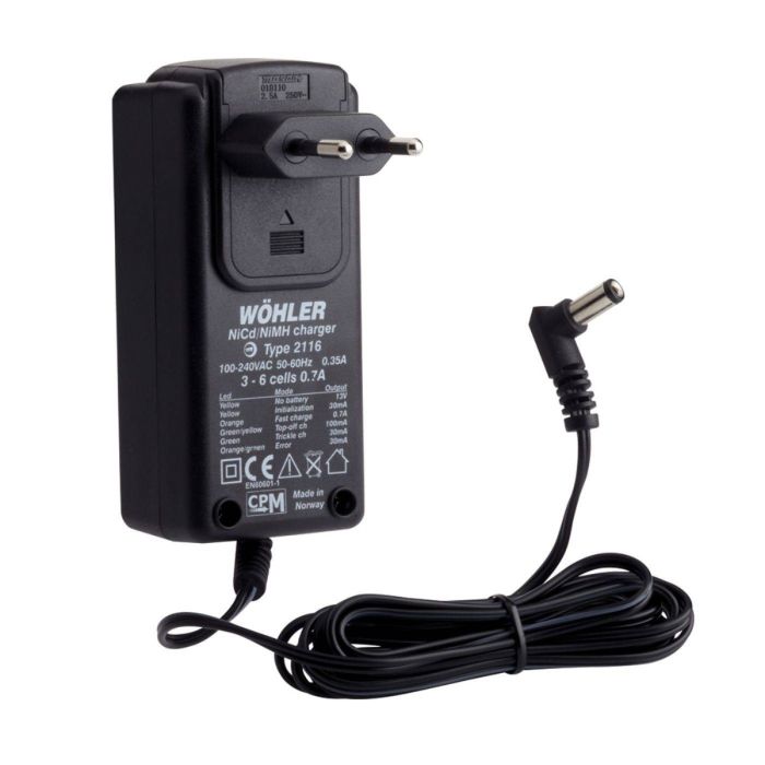 WOHLER A400/A500/E335 Quick Charger for Angled Jack 3302