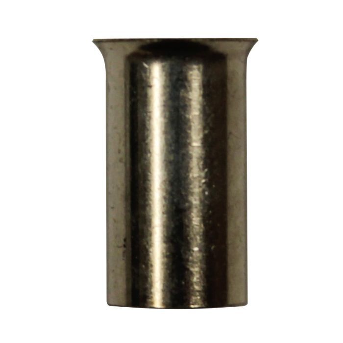 Eclipse Tools Pro'sKit Uninsulated Wire Ferrules, 4 AWG x 15mm, 200 pcs