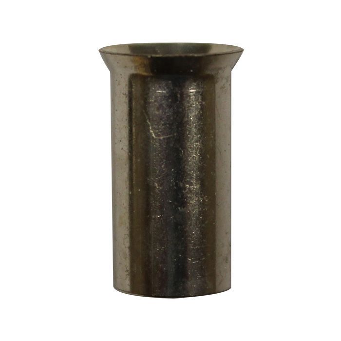 Eclipse Tools Pro'sKit Uninsulated Wire Ferrules, 2 AWG x 18mm, 100 pcs