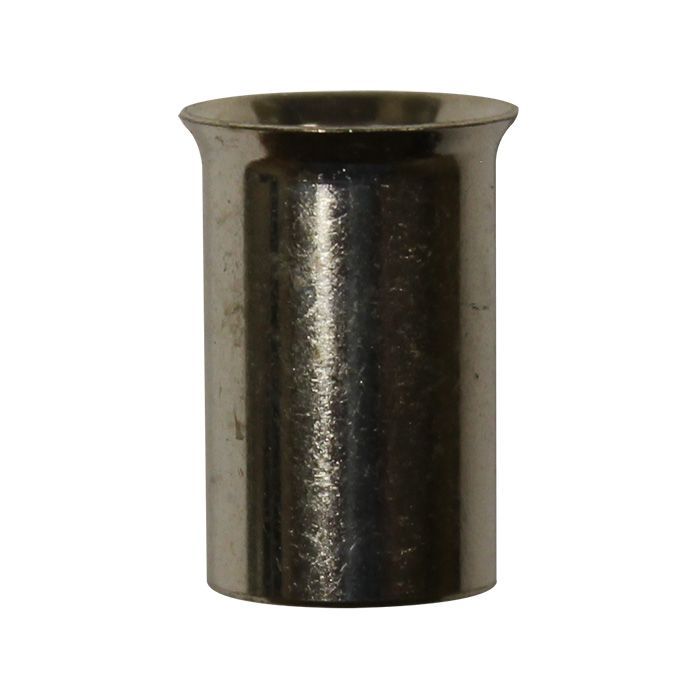 Eclipse Tools Pro'sKit Uninsulated Wire Ferrules, 1/0 AWG x 18mm, 100 pcs