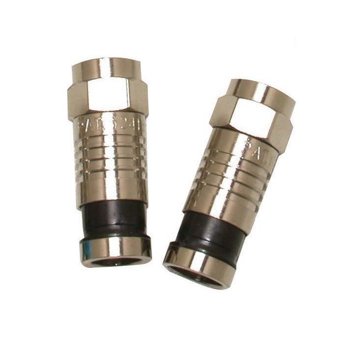 Eclipse Tools Pro'sKit Compression F Connector, RG59/U, 50 Pack