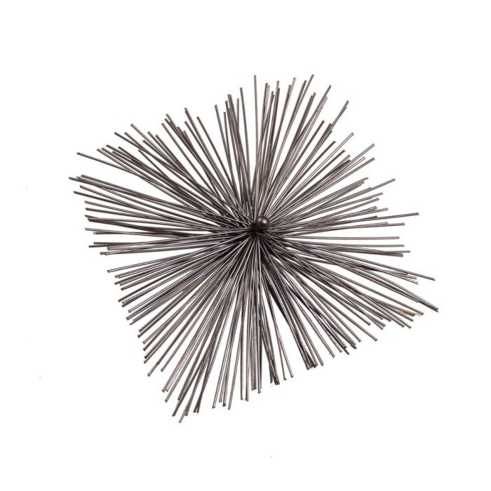 WOHLER 13x13-inch Square Perlon Push-Head Brush with M10 Thread