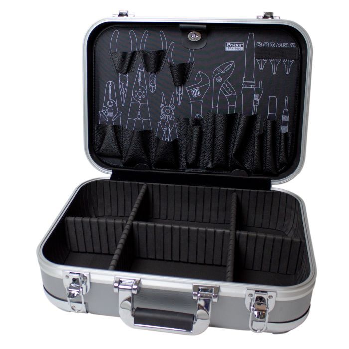 Eclipse Tools Pro'sKit Rigid Impact Resistant ABS Tool Case with Pallet