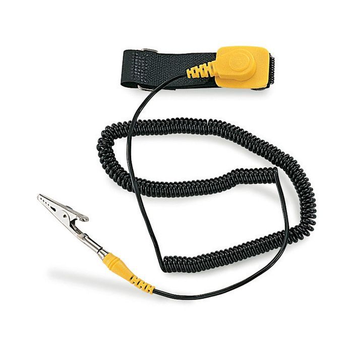 Eclipse Tools Pro'sKit ESD Velcro Wrist Strap - 10Ft