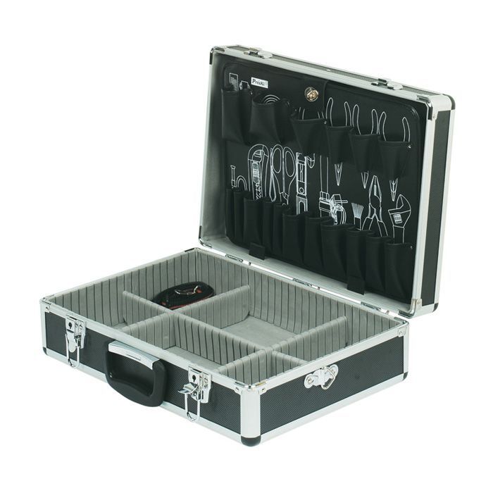Eclipse Tools Pro'sKit Black Aluminum Frame Tool Case with Pallet