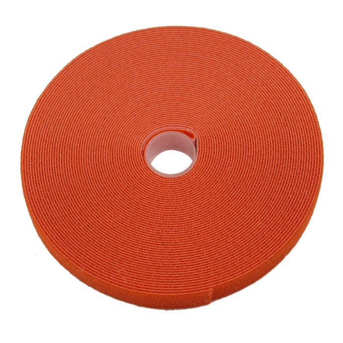 Eclipse Tools Pro'sKit Hook & Loop Tape, 3/4" Wide, Orange, 50FT Roll