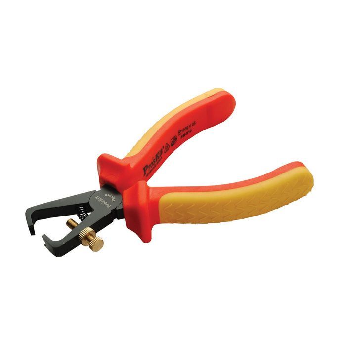 Eclipse Tools Pro'sKit 1000V Insulated Wire Stripping Pliers - adjustable