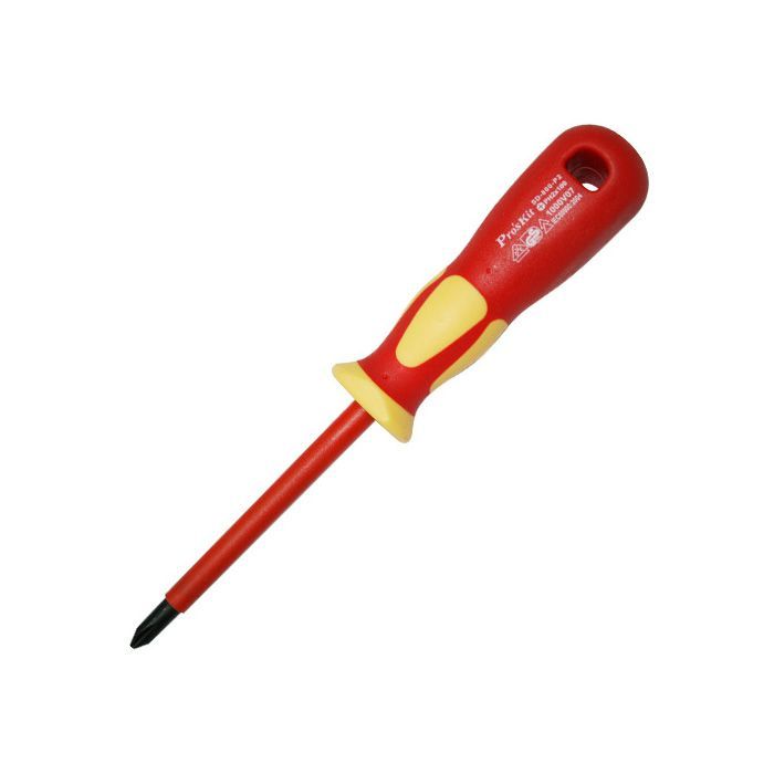 Eclipse Tools Pro'sKit 1000V Insulated Screwdriver - #3 Phillips