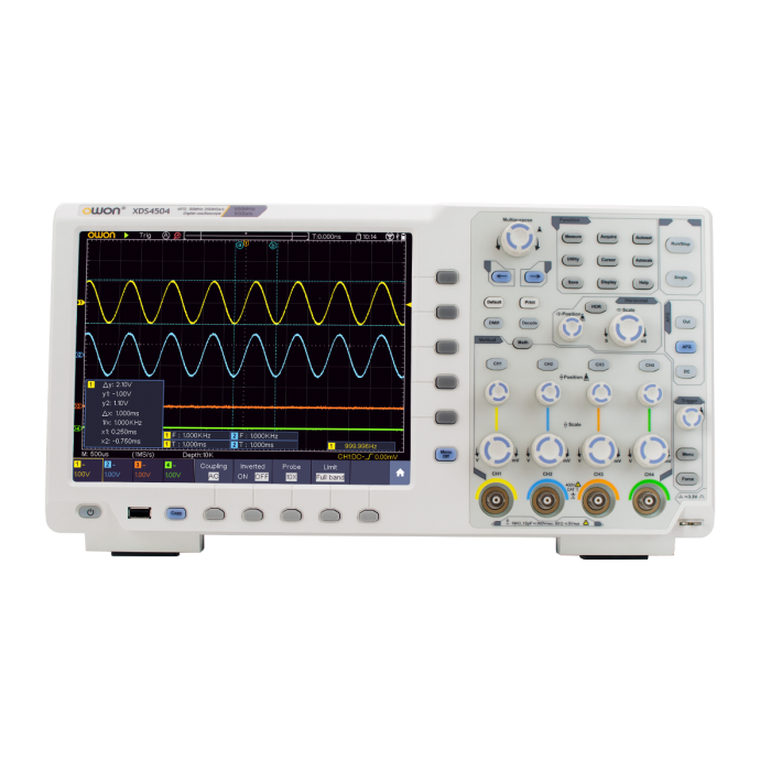 OWON XDS4504 500MHz 5GSa/s Digital Oscilloscope