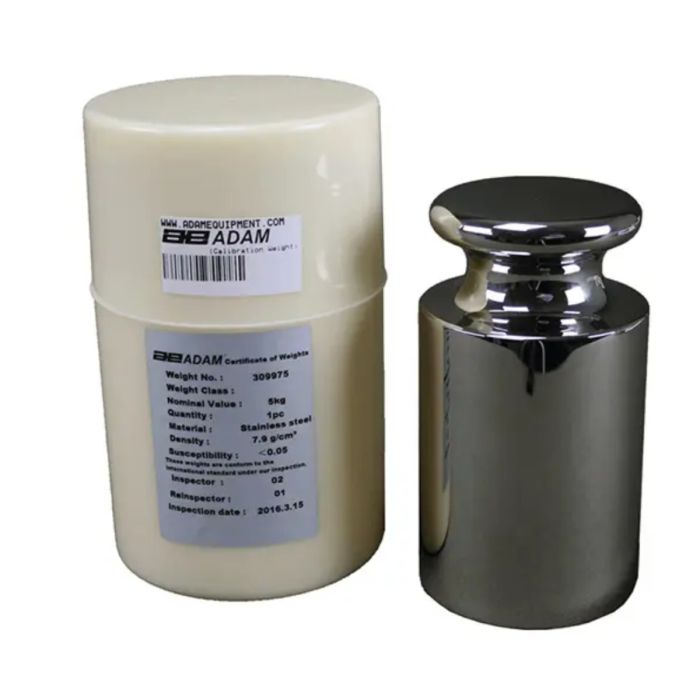 Adam Equipment F1 5kg Stainless Steel Calibration OIML Weight