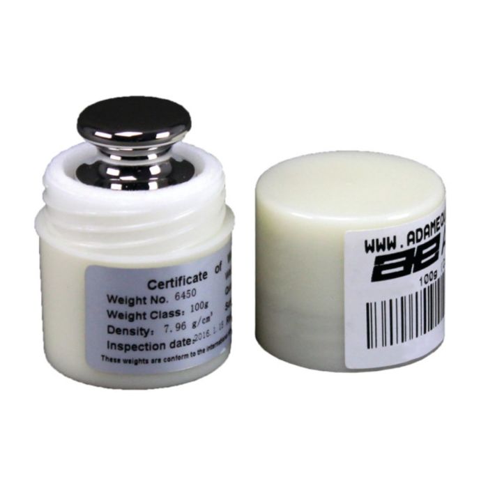 Adam Equipment Stainless Steel Calibration Weight - ASTM 1 - 100g