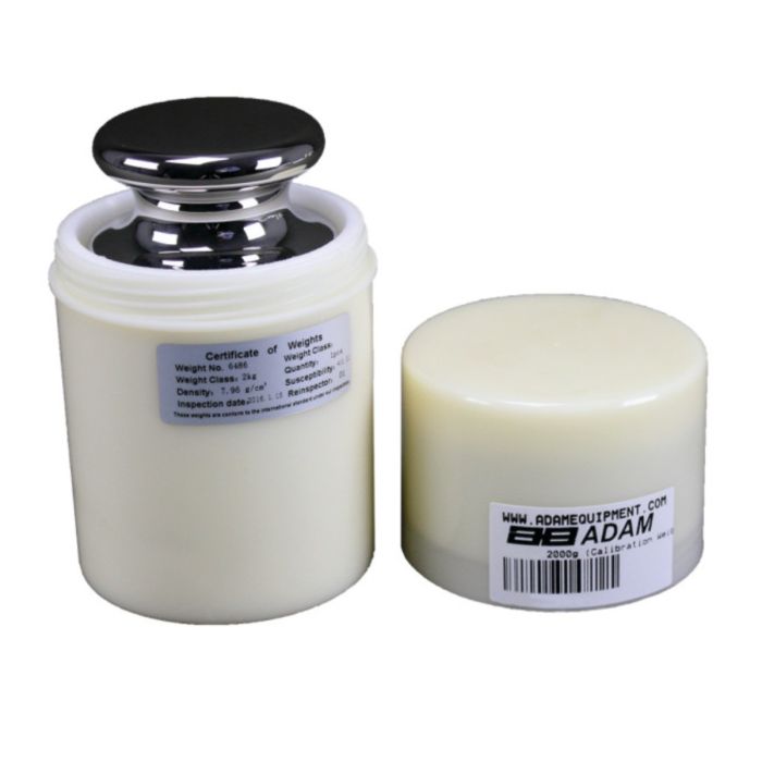 Adam Equipment Stainless Steel Calibration Weight - ASTM 1 - 2000g