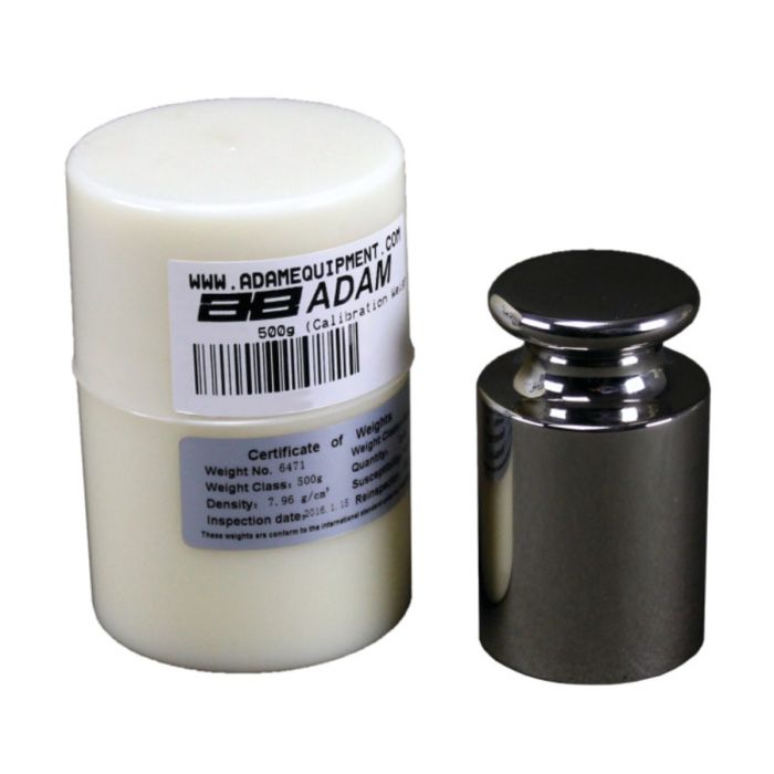 Adam Equipment Stainless Steel Calibration Weight - ASTM 1 - 500g
