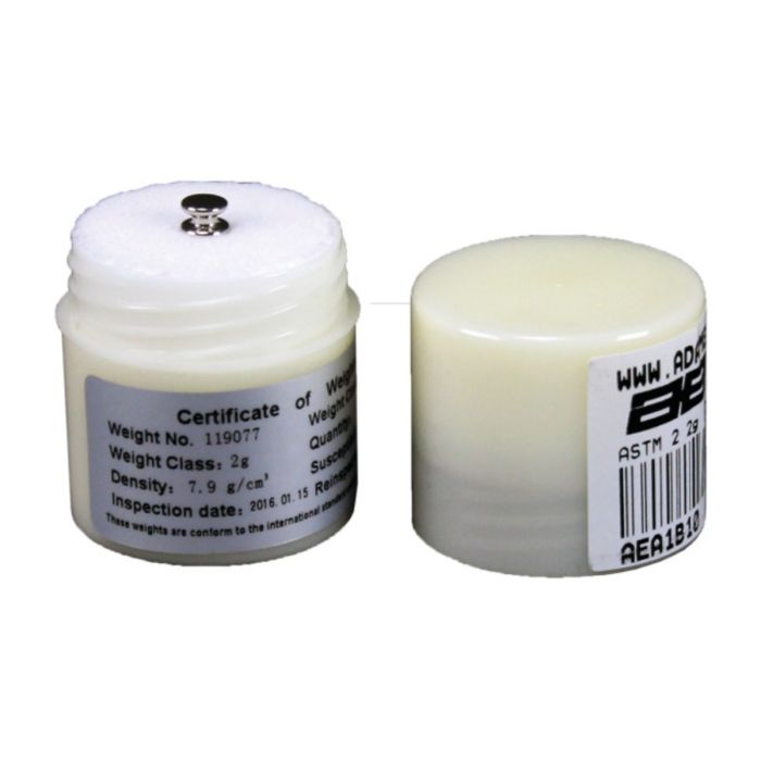 Adam Equipment Stainless Steel Calibration Weight - ASTM 2 -2g